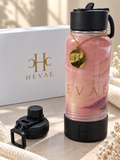Gourde isotherme HEVAE Bloom, vue de face